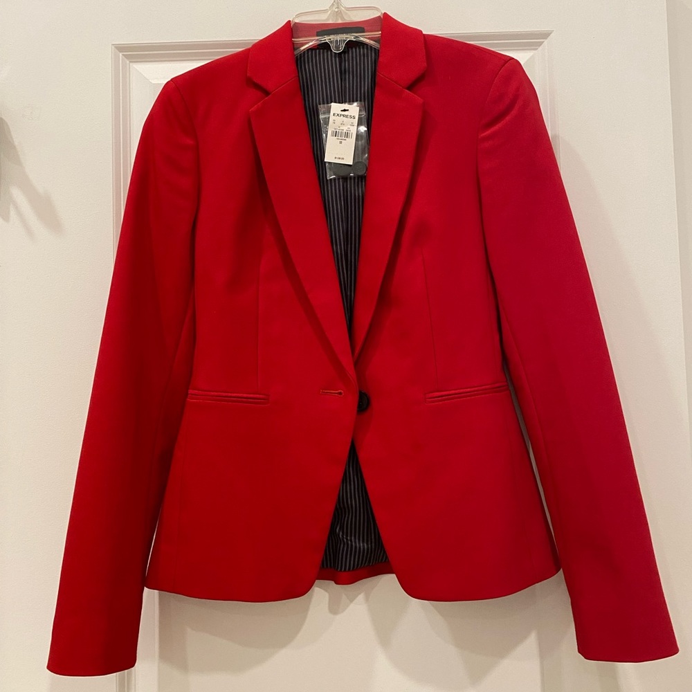 Express Women’s One Button Blazer